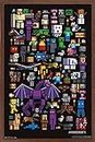 Minecraft - Video Game / Sports Poster Matte Finish Paper Print S-2099 (Multicolour, 12 X 18 Inch) Plastic