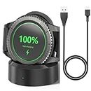 Charger Dock for Samsung Gear S3 S2, Charging Stand Cradle with USB Cable for Samsung Gear S3 Frontier Classic
