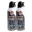 DUST-OFF 10oz Compressed Gas Duster, 2 Pack