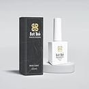 Bolt Bee Base Coat | 15 ml | Transparent Nail Paint with High Gloss Finish | Clear Base Coat Nail Polish | Long Lasting, Protects Against Chipping of Nail Lacquer