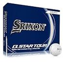 Srixon, New Q-Star Tour 5 2024 - Dozzina di palline da golf - Sensazione morbida, effetti, prestazioni e potenza - 3 pezzi - Uretano - Accessori da golf premium e regali da golf