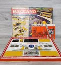 Meccano Autobahnfahrzeuge Set 3 1969, 98% komplett mit Handbüchern Vintage sehr guter Zustand