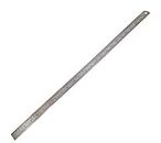 Shuban Ruler Double Side Measuring Scale Mark Ruler Tool for Office, Woodworking Engineering, Architects,Students (Stainless Steel Scale -60 cm-2 feet-2 Pieces)(Thickness 1.4 mm)