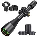 WestHunter Optics HD-N 6-24x50 FFP Scope, 30 mm Tube First Focal Plane Etched Glass Reticle 1/8 MOA Precision Shooting Scopes | Dovetail Kit C