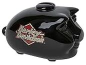 Harley-Davidson Core H-D Logo Ceramic Mini Hog Bank - Gloss Black HDX-99103