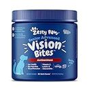 Zesty Paws Eye Supplement for Dogs - Vision Support with Lutein + Vitamin C & Astaxanthin Antioxidants - Dog Vitamins for Eyes + Fish Oil for Omega 3 Epa & Dha Fatty Acids for Senior Dogs - 90 Chews