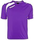Kappa Pavie SS Shirt Football Unisex Adults, 302DRD0_XBQ-12Y, Purple, 10Y/12Y