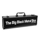 The Big Black Metal Box, Compatible with Cards Against Humanity, Magic The Gathering, MTG, (Game Not Included) | Includes 8 Dividers | (Long Version) Fits up to 1400 Loose Unsleeved Cards
