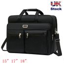 15" 17" 18" Laptop Bag Waterproof​ Business Notebook Briefcase Shoulder Bag Case