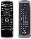 Universal Remote Control for Vizio Smart TV Remote Compatible with All Vizio LCD LED HDTV Smart TVs Including Dual Side QWERTY Keyboard