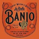 LaBella 720L-LE Tenor Banjo Silk & Steel Banjo Strings, Light