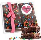 Sending Hugs Gift Basket Care Package Chocolate Brownies Food Gift For Women | Nut Free Dairy Free | Sending Love