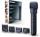 Panasonic ER-CKL2, MULTISHAPE Modular Personal Care System, Waterproof Beard and Hair Trimmer with Rechargeable Li-ion Battery, Black