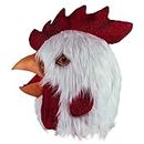 Halloween Latex Maskchicken Mask Furry Animal Mask Funny Rooster Mask Realistic Fursuit Head Costume Cosplay Party Latex Mask Party Stage Dress Upfor Adults