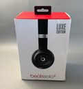 NEW Beats by Dr. Dre Solo2 Luxe Edition Wired Headphones -Black