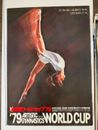 World gymnastics championships 1979 Japan vintage poster