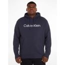 Kapuzensweatshirt CALVIN KLEIN BIG&TALL "BT_HERO LOGO COMFORT HOODIE" Gr. 4XL, blau (night sky) Herren Sweatshirts in großen Größen mit Logoschriftzug
