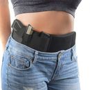 Funda táctica para pistola de vientre cinturón oculto para llevar cintura soporte para pistola bolsa de cargador
