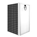 Renogy Solar Panel 200 Watt 12 Volt, High-Efficiency Monocrystalline PV Module Power Charger for RV Marine Rooftop Farm Battery and Other Off-Grid Applications, 200W, Single
