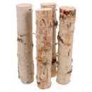 4 pz rami di betulla tronchi decorativi betulla ramoscelli artigianato centrotavola desktop