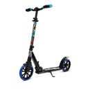 SereneLife Folding Kick Scooter Metal in Blue | 38.8 H x 18.9 W x 36.6 D in | Wayfair SLTS24