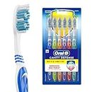 Oral-B Cavity Defense Bacteria Fighter Manual Toothbrush for Men, Women, Adults – 6 Pieces, Soft