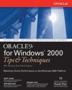 Oracle9i para Windows 2000: Consejos y técnicas de Scott Jesse (inglés) Paperbac