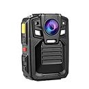 CAMMHD V8-64GB Body Cam, Body Camera 1440P, Police Camera with 2 Batteries Working 10 Hours,IP68 Body Camera with Audio and Video Recording Wearable, Night Vision Body Camera Easy to Use (MAX 2160P)