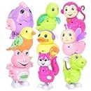 SUPER TOY 3 Cute Big Jumping Bird, Penguin, Rabbit Key Operated Wind Up Toy for Kids Colorful & Funny Toys for Toddlers/Baby Pack of 3 (Multicolored)