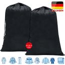 Pack of 2 travel laundry bags 60 x 80 cm, laundry bags for dirty laundry, large