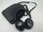 Auriculares de diadema sobre la oreja Sony MDR-NC60 con cancelación de ruido con cable - negros con estuche
