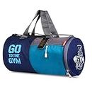 Risen Style Unisex Duffle Bag Gym Bag Workout Duffle Athletic Duffle Bag Gender-Neutral Gym Bag (Color : Blue_D1_02)