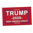 CALANDIS Trump 2020 Re-Elect Flag Keep America Great President Home Garden Flags A