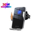 30W Wireless Car Charger Phone Holder Air Vent Mount Für Apple iPhone 14 XS 12 X