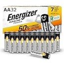 Energizer AA Batteries, Alkaline Power, 32 Pack, Double A Battery Pack - Amazon Exclusive (Packaging may vary)