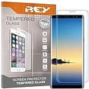REY Pack 2X Pellicola salvaschermo 3D per Samsung Galaxy Note 8 - NOTE8, Trasparente, Copertura Completa, Pellicola Protettiva Protezione Schermo, 3D / 4D / 5D