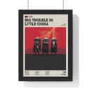Poster film Big Trouble in little china anni '80 | retrò | arte da parete | arredamento casa