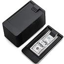 AVLA 20 Pack Check Holders, Black Plastic Tip Trays, Restaurant Check Presenters, Guest Receipt Holder Tray for Bars, Hotels, Dining, Catering Business, Cash, Credit Cards, Bills, Waitress Tip Tray