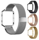 Metal Strap Band for Fitbit Blaze Stainless Steel + Frame Replacement Milanese 