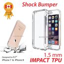 For for iPhone 7 & for iPhone 8 TPU Gel Shock Absorbing Cell Phone Case