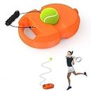 N2J2 SHOP Self Tennis Practice Ball with String Tennis Trainer Rebound Ball Convenient Solo Tennis Training Gear Set Self-Practice Tennis Set for Boys & Girls (Racket Not Included) (Multicolor)