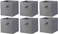 Justandkrafts Foldable Cloth Storage Cube Basket Bins Organizer Containers Drawer (1)