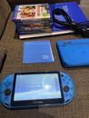 PS Vita Aqua Blue PCH 2000 Pal With Games