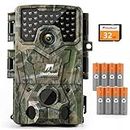 Trail Camera 36MP 4K 30fps - Usogood Game Cam with Night Vision Motion Activated IP66 Waterproof, 65ft 120° Wide Angle Detection Cameras, for Outdoor Backyard Wildlife Monitoring Security