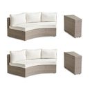 Pasadena Tailored Furniture Covers - Sofa, Sand - Frontgate
