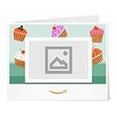 Amazon.ca Gift Card - Upload Your Photo (Print) - Birthday Cupcake Star (Your Upload)