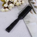 Men Plastic Vent Hair Brush Comb Anti-Static, Massage Hair Care Ribs Comb .-J-wf