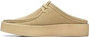 Clarks Men's Wallabee Cup Lo Mules Warm Lined, Maple Suede Warm Lined, 13 US