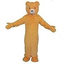 Costume da orsacchiotto mascotte da orso, per cosplay, feste, per adulti