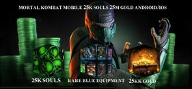 MK Mobile | 30k souls + 30 millones de oro + raro/equipo X Android + iIOS 0% PROHIBICIÓN